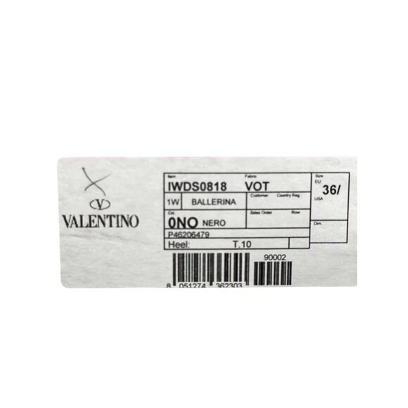 Valentino Garavani “One Rockstud” Ballet Flats Size 36 EU - Picture 8 of 8